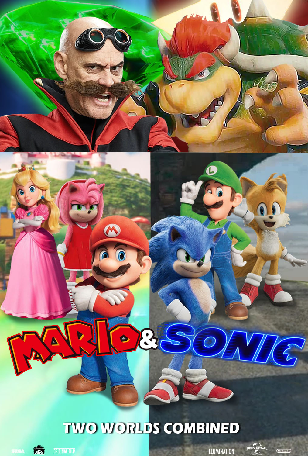 Mario Movie 2023 And Sonic Movie 2 Crossover by OliviaRoseSmith on  DeviantArt