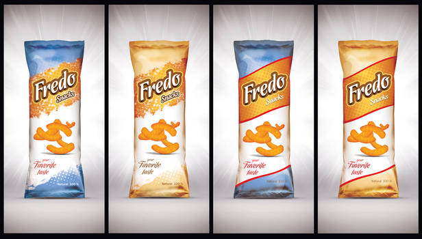 Fredo snacks Packaging