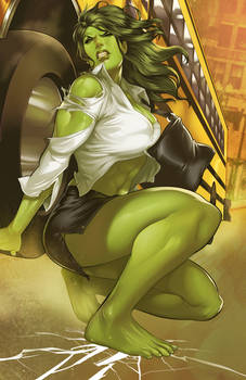 She-Hulk 3 by torqueartstudio