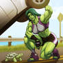 She Hulk By Vanheist