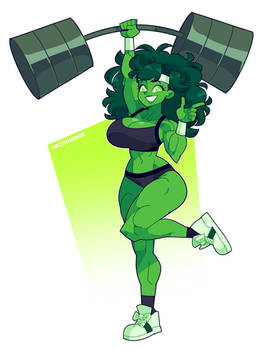 She-Hulk by Doodle