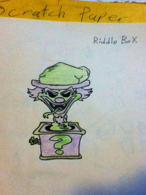 The Riddlebox by Bistro67403 on DeviantArt