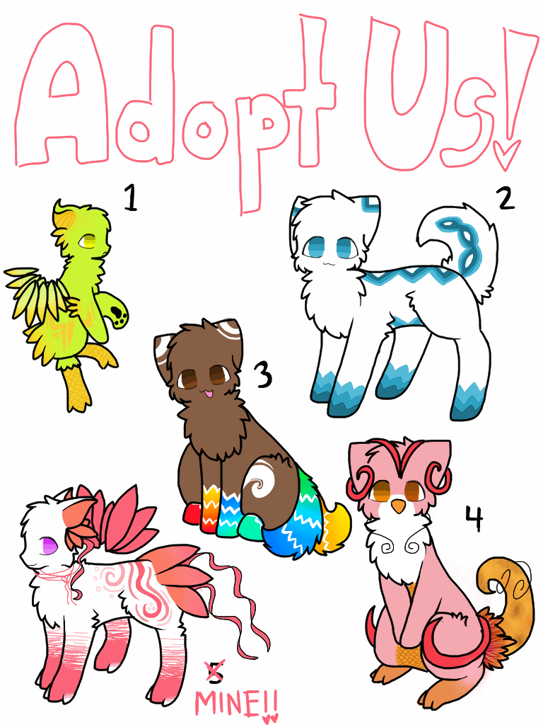 Adopt Us!!!