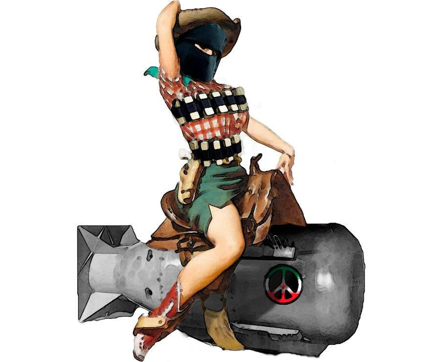Original Lady Riding Bomb Female Strapped Bomb 147 by FemaleStrappedBomb on DeviantArt