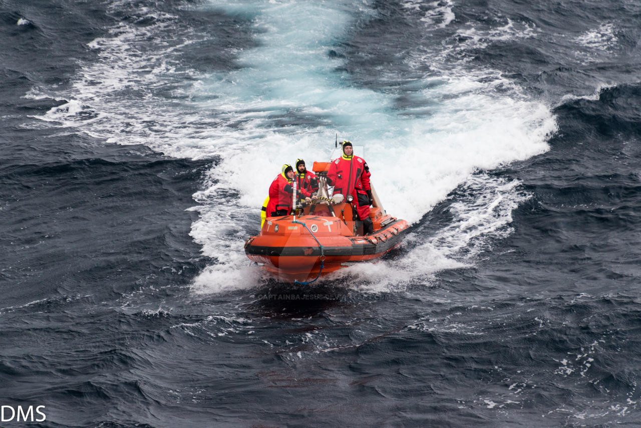 A small boat on a very special mission...