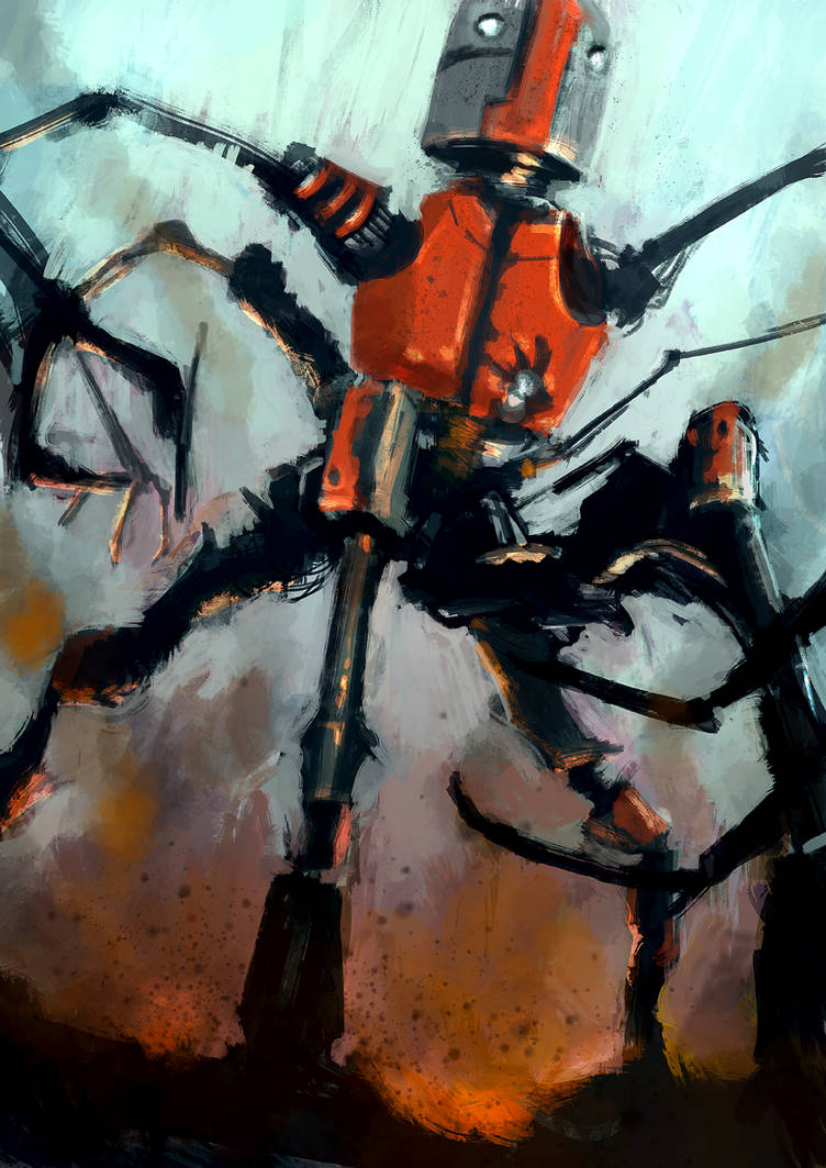 Strange Mech by Goottipoju on DeviantArt