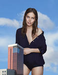 Giantess Emily DiDonato by Alberto62