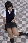 Giantess schoolgirl with a tiny boy 2 by Alberto62