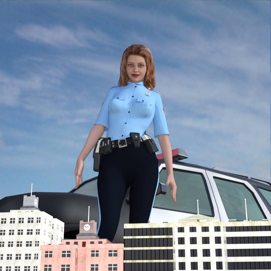 Giantess Police 4 by BeautifulGiantess on DeviantArt