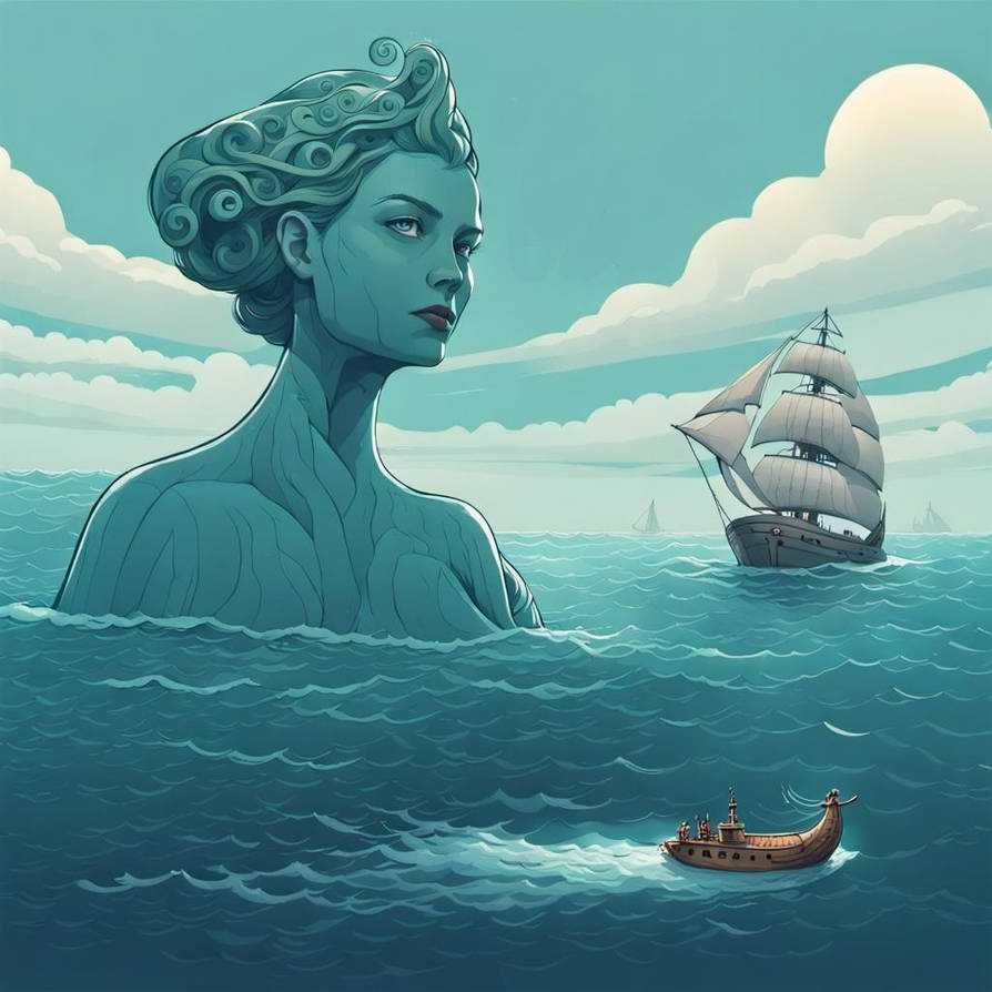 Mermaid Island (DreamUp Creation)