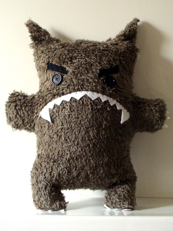 Grumpy Monster Plushie