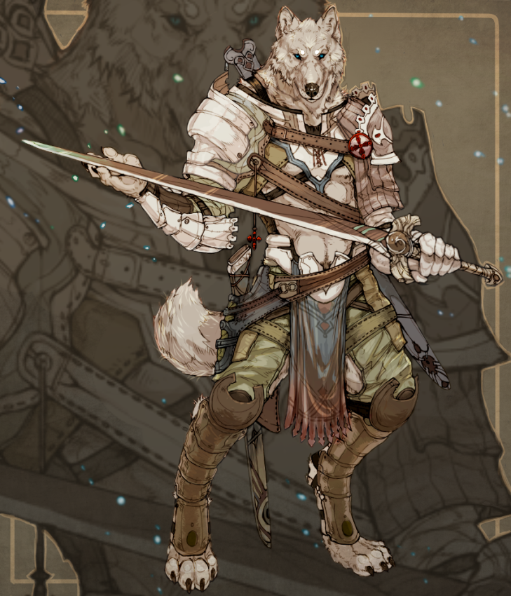 Werewolf Uniform Armored Werewolf by WhiteRum on DeviantArt