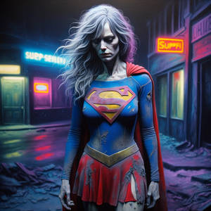 Corrupted Supergirl - Roaming the Streets