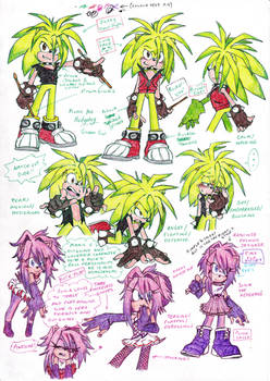 Sonic Underground_Redesign Manic and Sonia