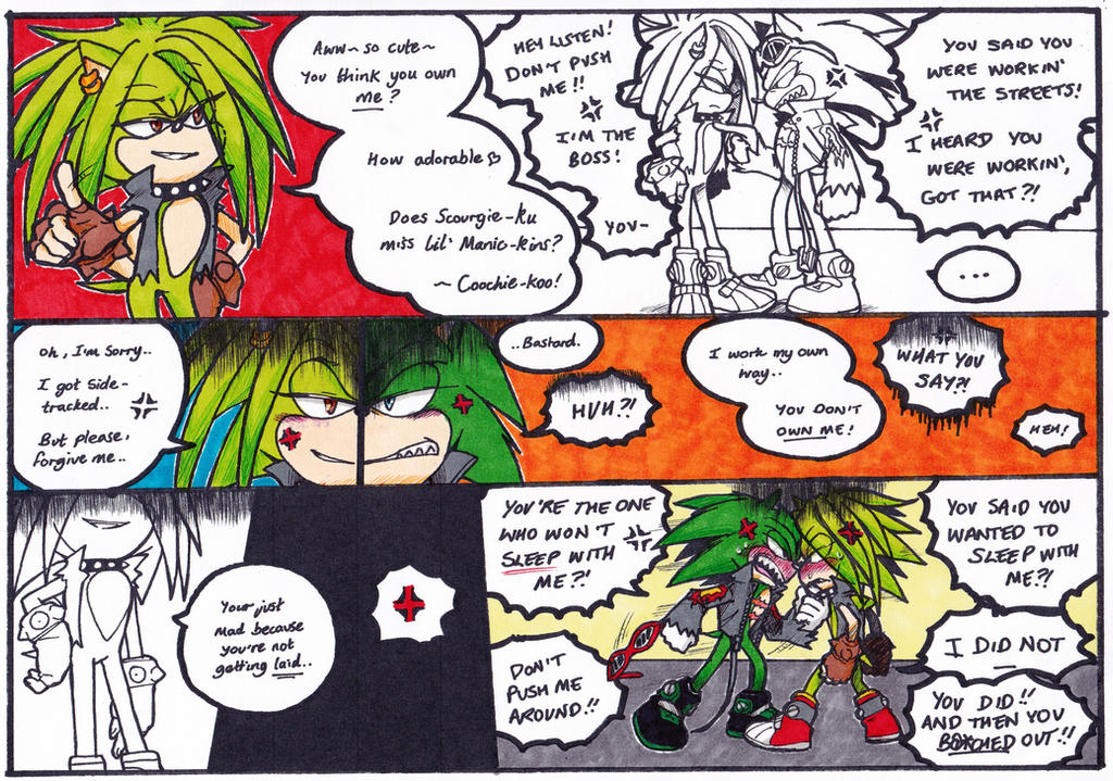 Sonic and Shadow Comic: Siblings part 6