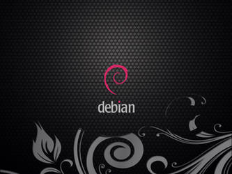 black debian by bulwiarz