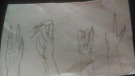 Inhuman hand practice