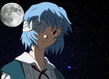 Rei Ayanami ( Fly me to the moon )