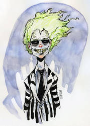 Sketch Dailies: Beetlejuice