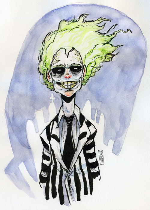 Sketch Dailies: Beetlejuice