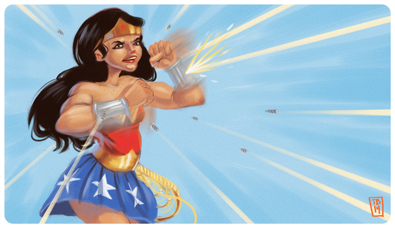 Sketch Dailies: Wonder Woman