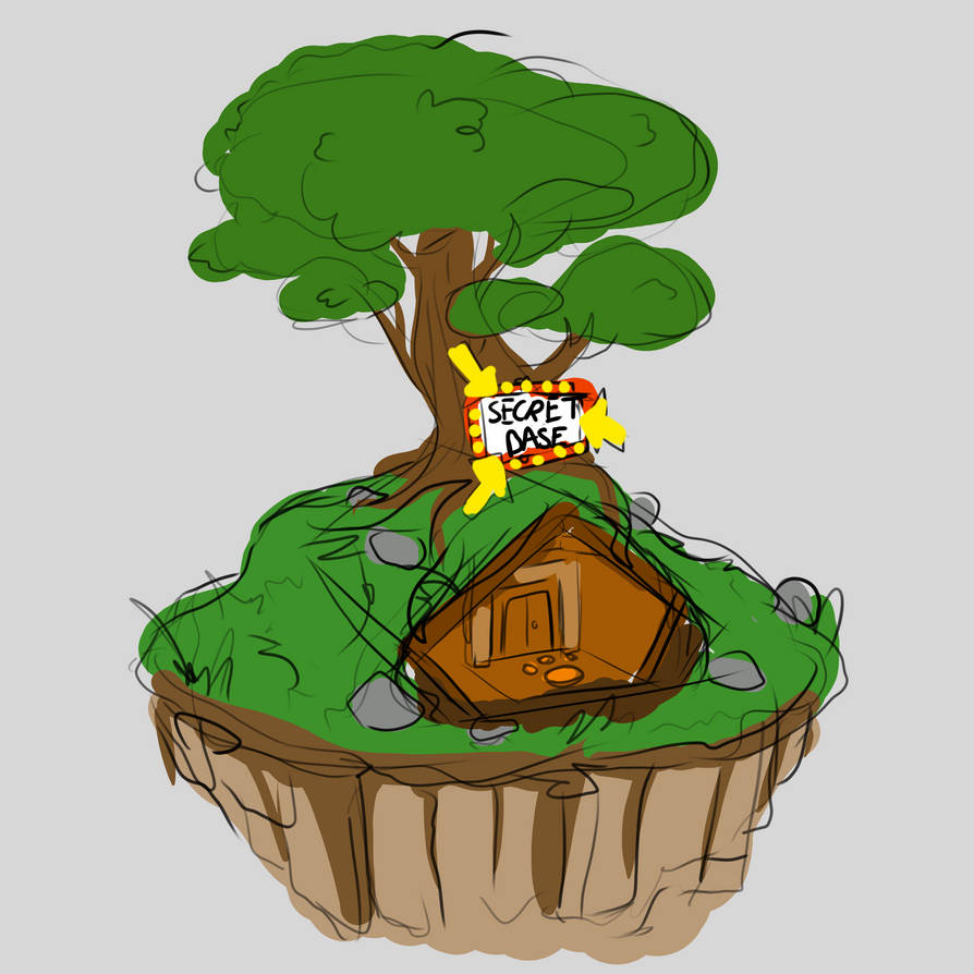 Secret Base Concept by Foxcorn17 on DeviantArt