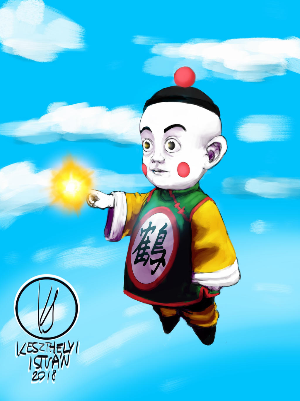 Dragon Ball Fan Art Chiaotzu by keszi90 on DeviantArt