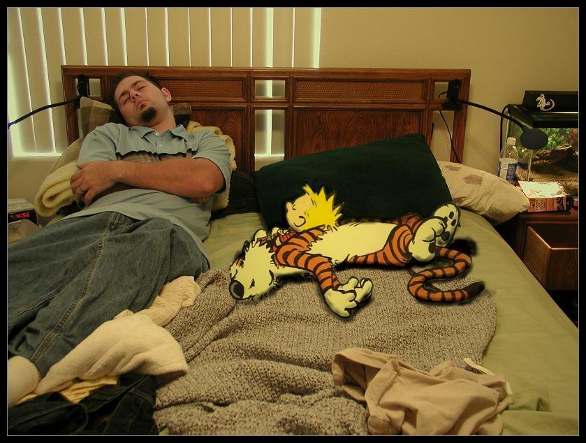 Hangin With Calvin-n-Hobbes