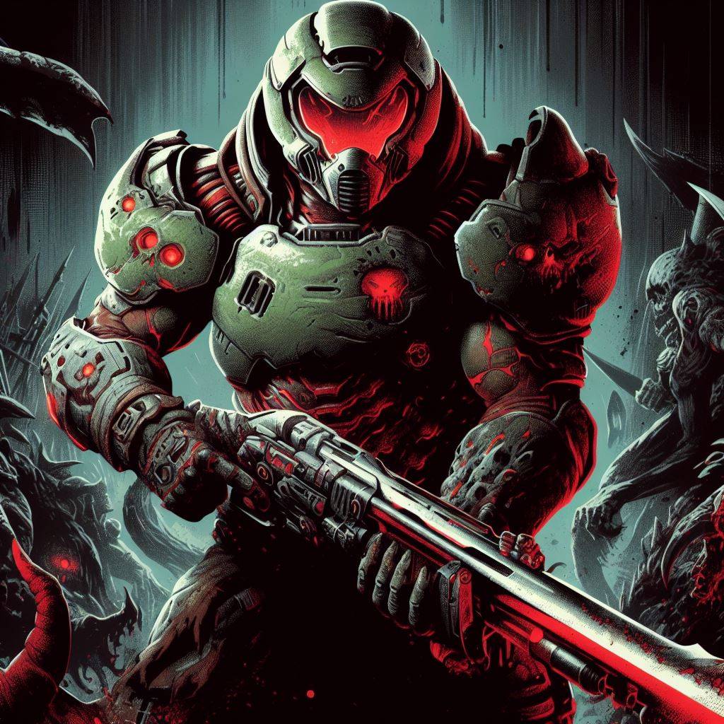Doom Slayer 6 by Martedigitalart93 on DeviantArt