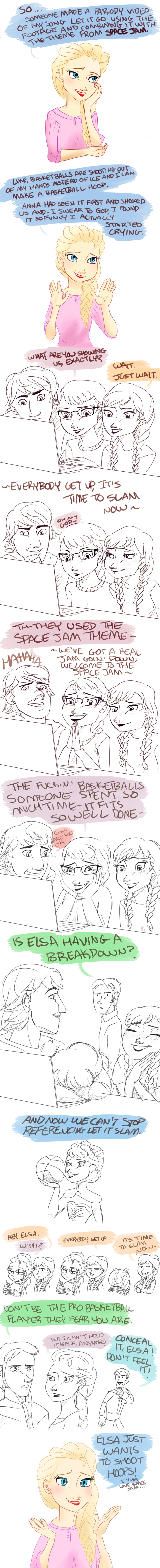 Frozen Actor!AU- Let it Slam