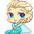 Elsa Icon (Free to Use) by maybelletea on DeviantArt