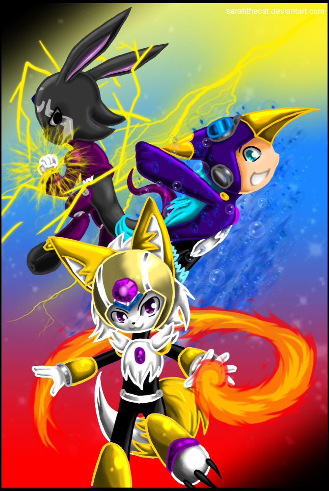 Drawing Reploids Three Reploids -CONTEST PRIZE- by sarahthecat on DeviantArt