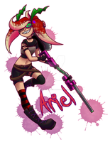 -Splatoon- Ariel the Octoling