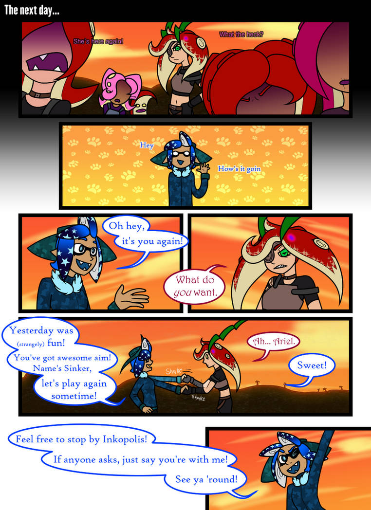 Splatoon Sea Deviantart -Splatoon- How the SeaStars met pg. 6 by sarahthecat on DeviantArt