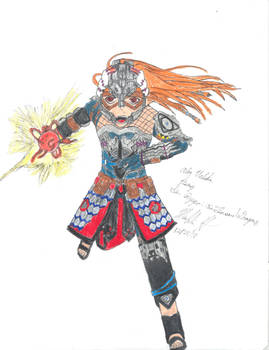 Aloy Uchiha Using Sen Ryupo: One Thousand Dragons