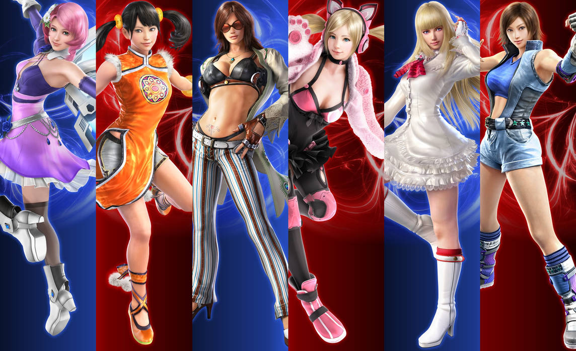 Фуллы персонажей. Теккен 7. Теккен 7 персонажи. Tekken 6 девушки. Теккен 7 женщины.