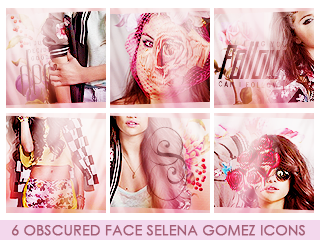 6 Obscured Face Selena Gomez Icons