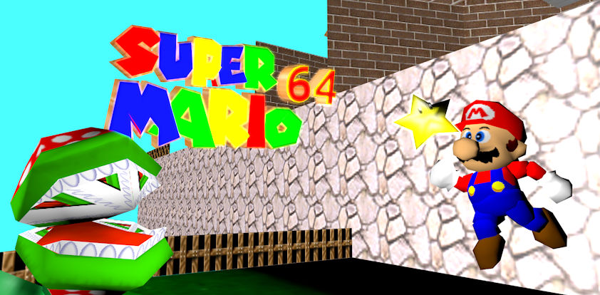 Super Mario 64 Render (c4d) by upztheboio on DeviantArt
