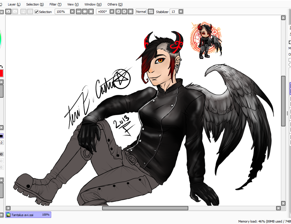 My Gaia Avi WIP