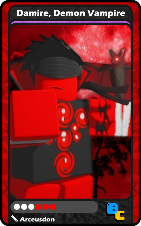 Damire Demon Vampire Card by Arceusdon on DeviantArt