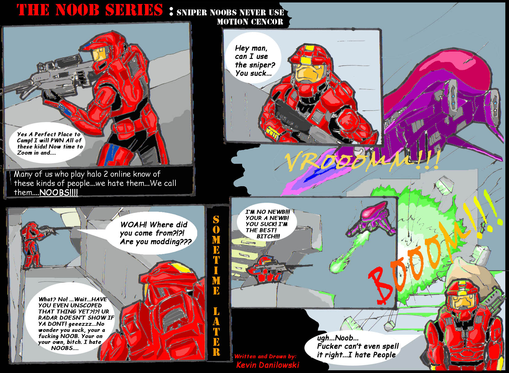 Halo: The Noob Series-Sniping by SUX2BU on DeviantArt