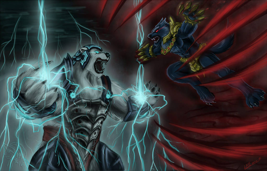 Lol Volibear Vs Warwick By Lionkinen On Deviantart Lol Volibear Vs Warwick By Lionkinen On Deviantart