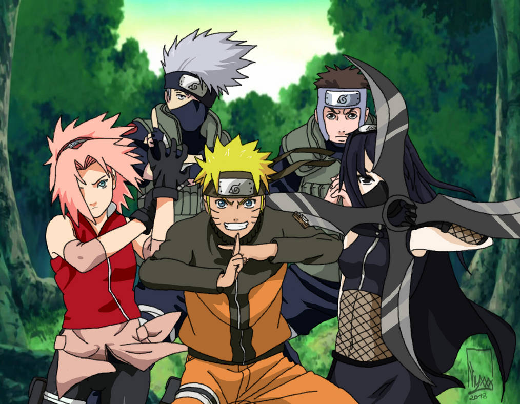 Наруто 7 2010. Команда Наруто. Team 7 Наруто. Naruto команда 7.