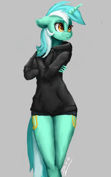 Anthro Hoodie Lyra