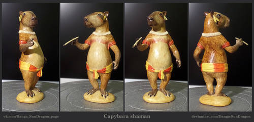 Capybara shaman