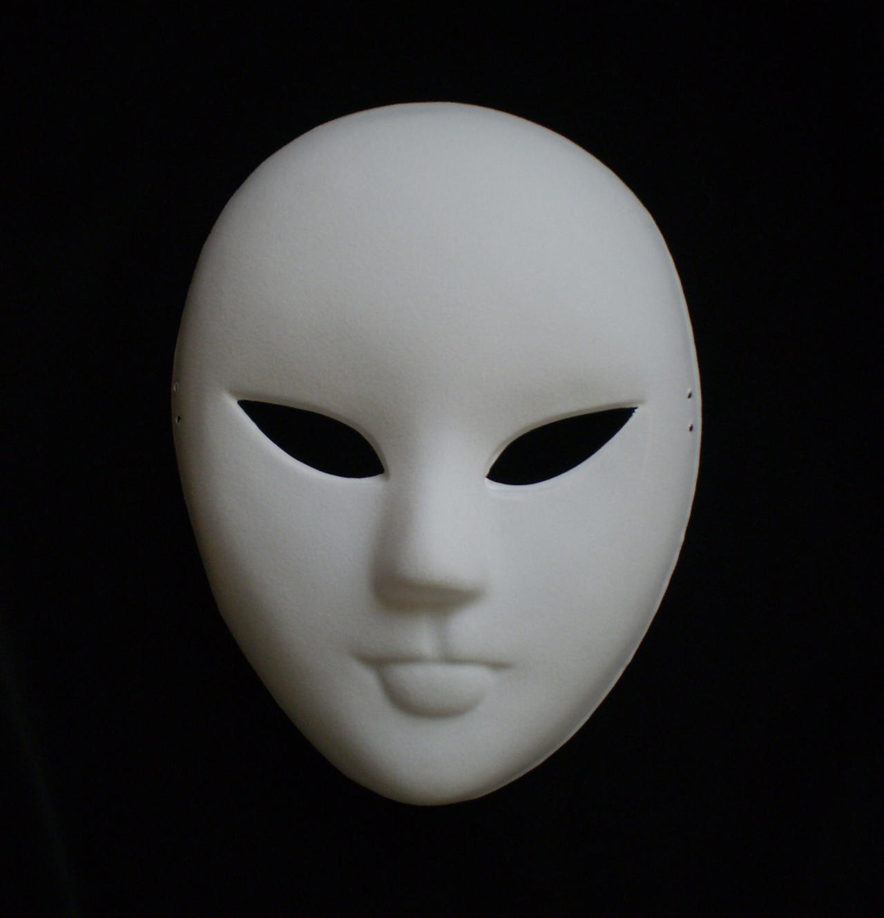 Plain White Mask Stock By MDFS