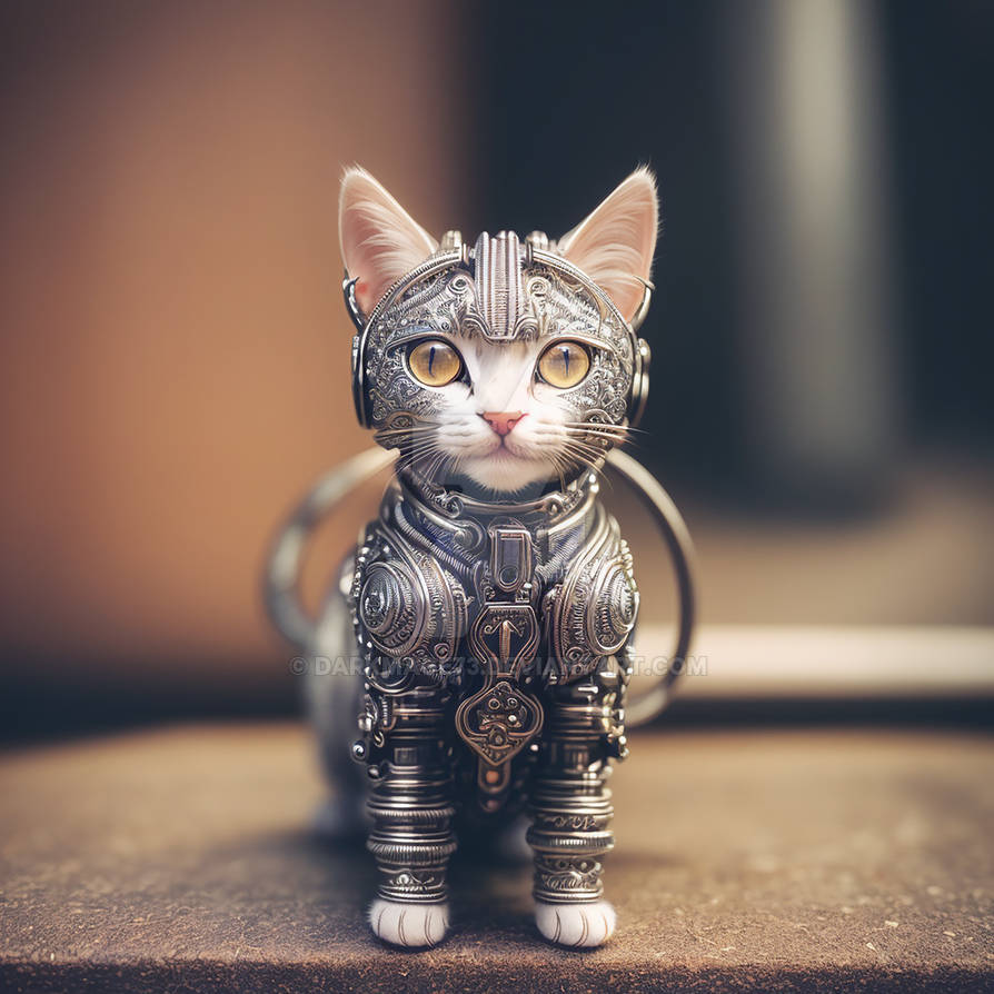 Cyper Kat Cyber Kitty by DarkMage73 on DeviantArt