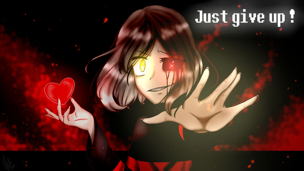 Frisk Getting Slaughtered Frisk Genocide - Official Art-Work by Yuki-Plume on DeviantArt