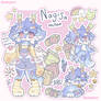 Nagisa Ref Sheet!