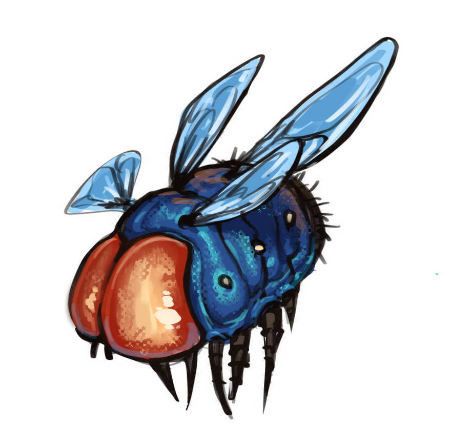 Fly Monster Pixel Monster fly by EnemyDesign on DeviantArt